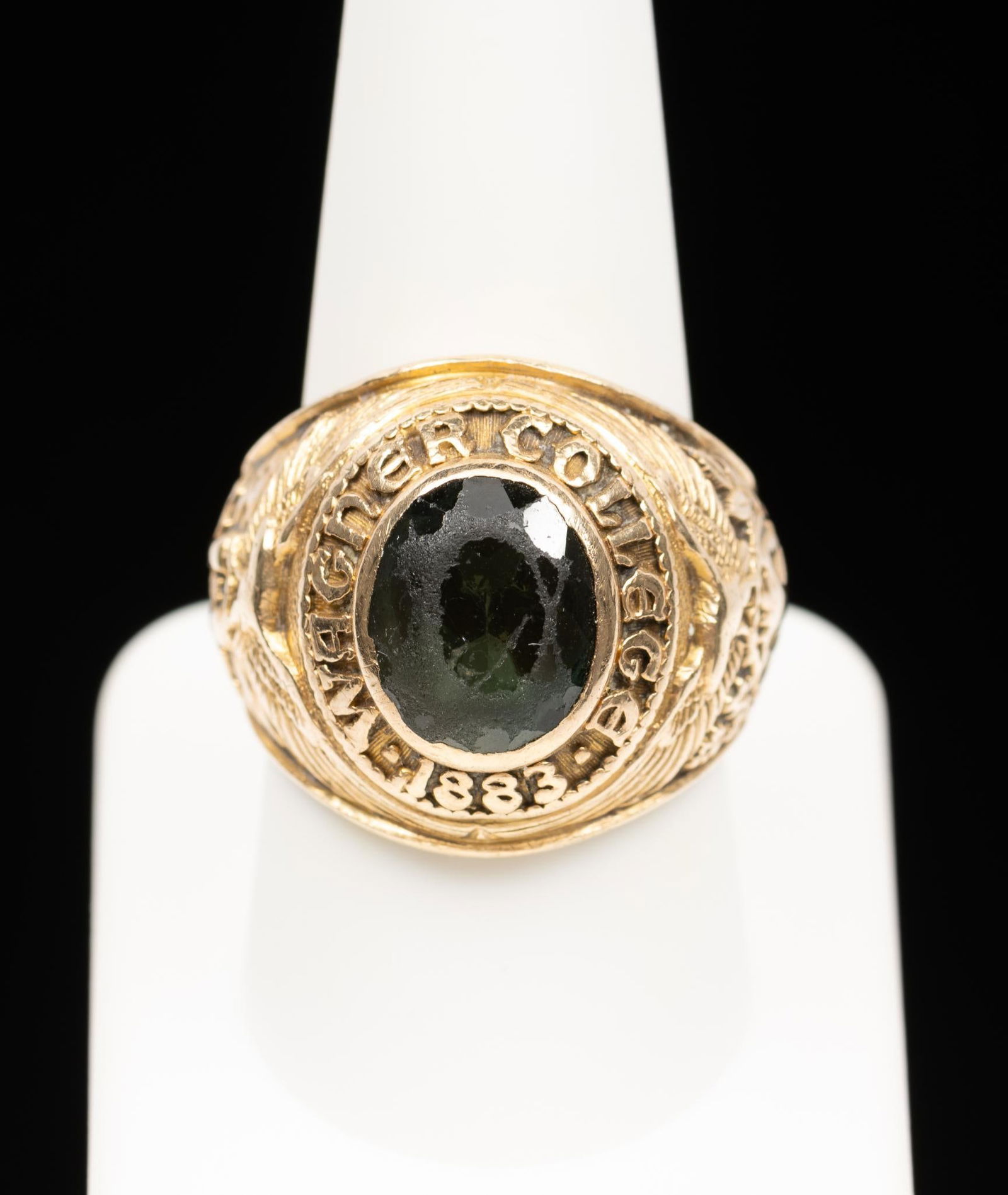 10K Gold Class Ring Wagner College (1 of 6)