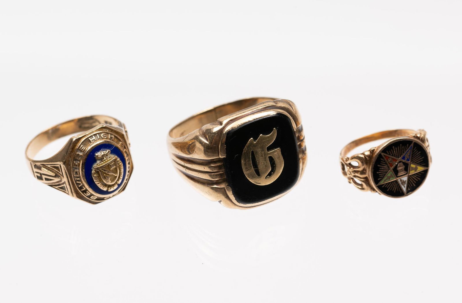 3 10K Gold Rings (1 of 11)