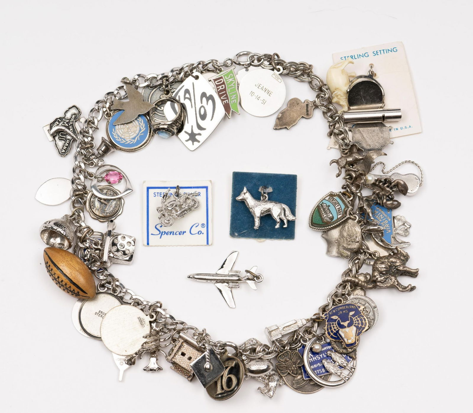 Sterling Silver Charm Bracelets & Charms (1 of 7)