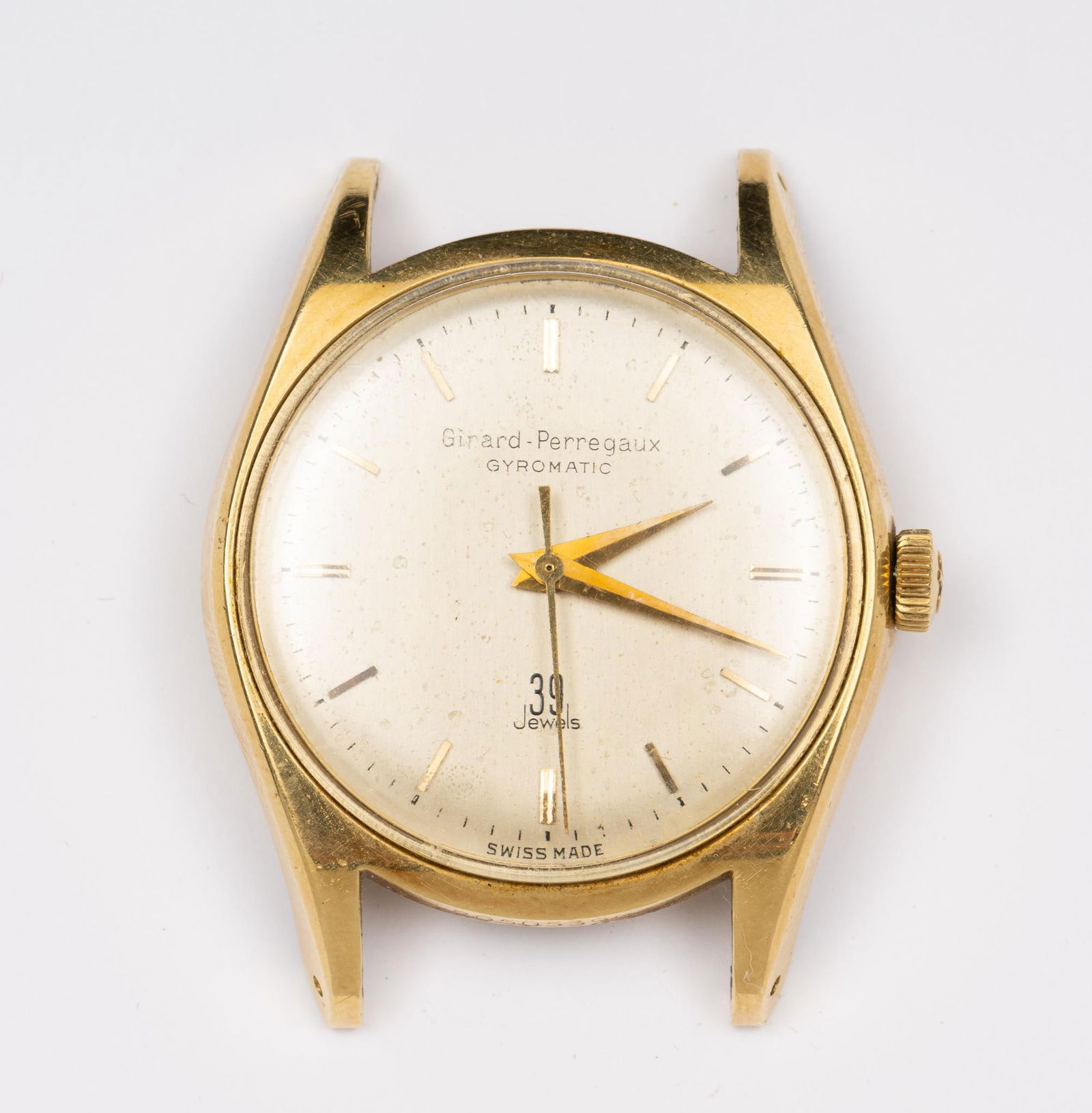 18K Gold Girard-Perregaux Gyromatic Wrist Watch (1 of 5)