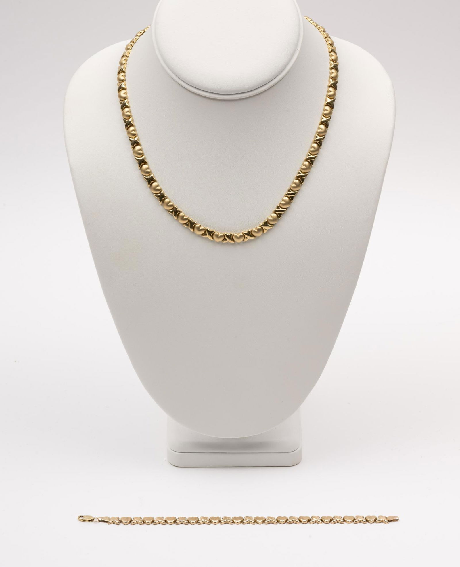 10K Gold Necklace & Bracelet (1 of 6)