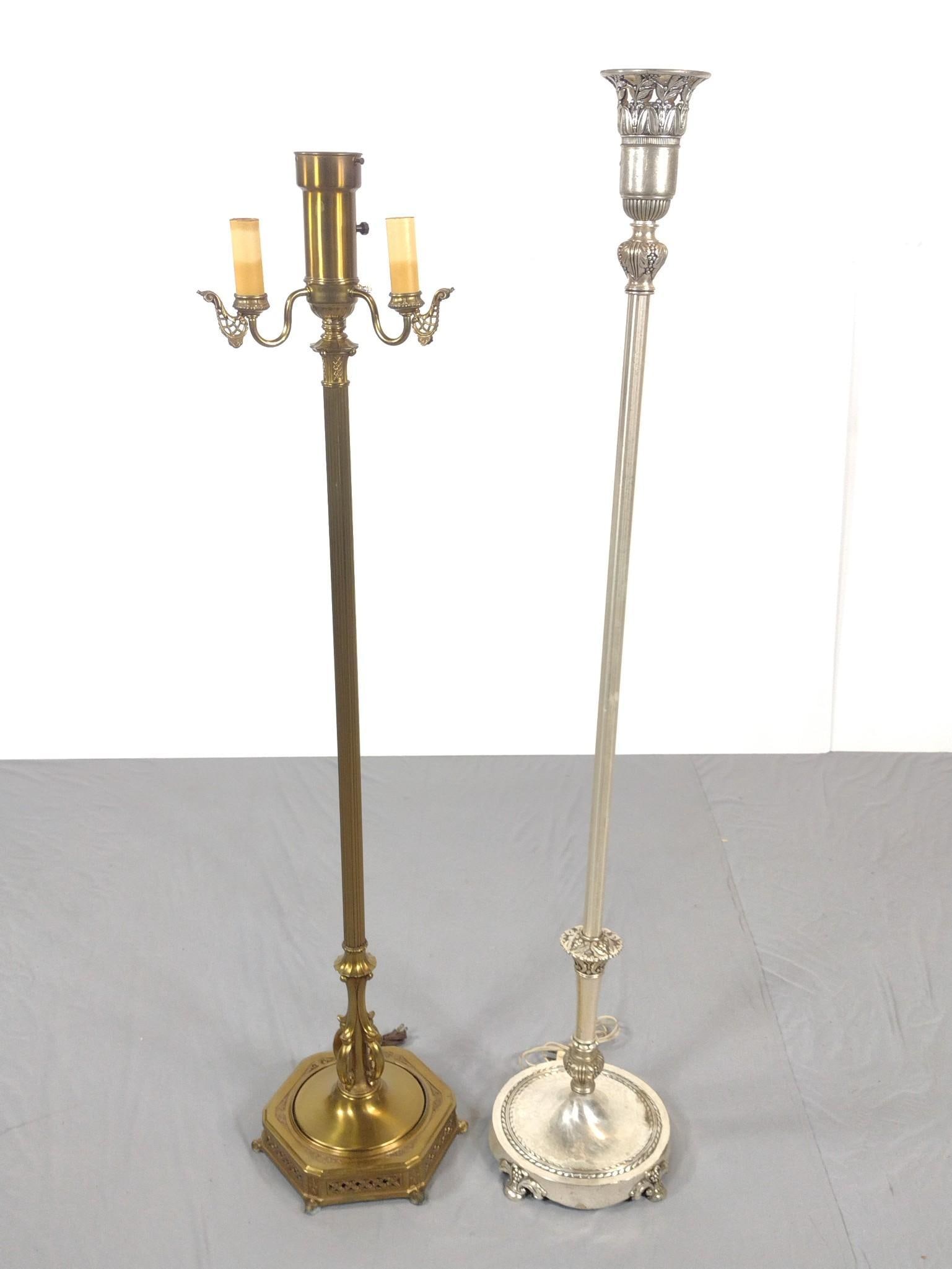 Two Torchiere Floor Lamps (1 of 5)