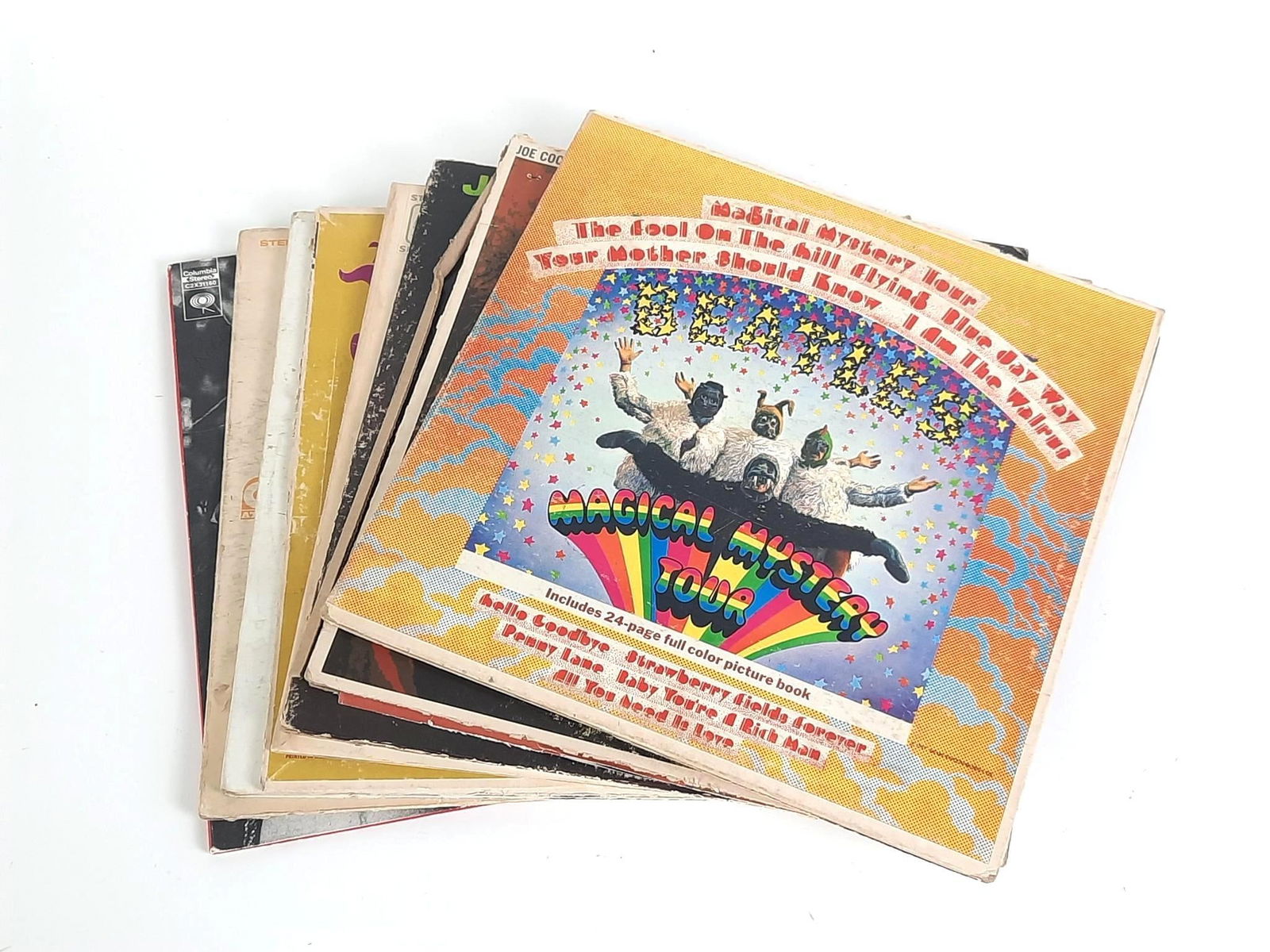 8 Records incl The Beatles (1 of 3)