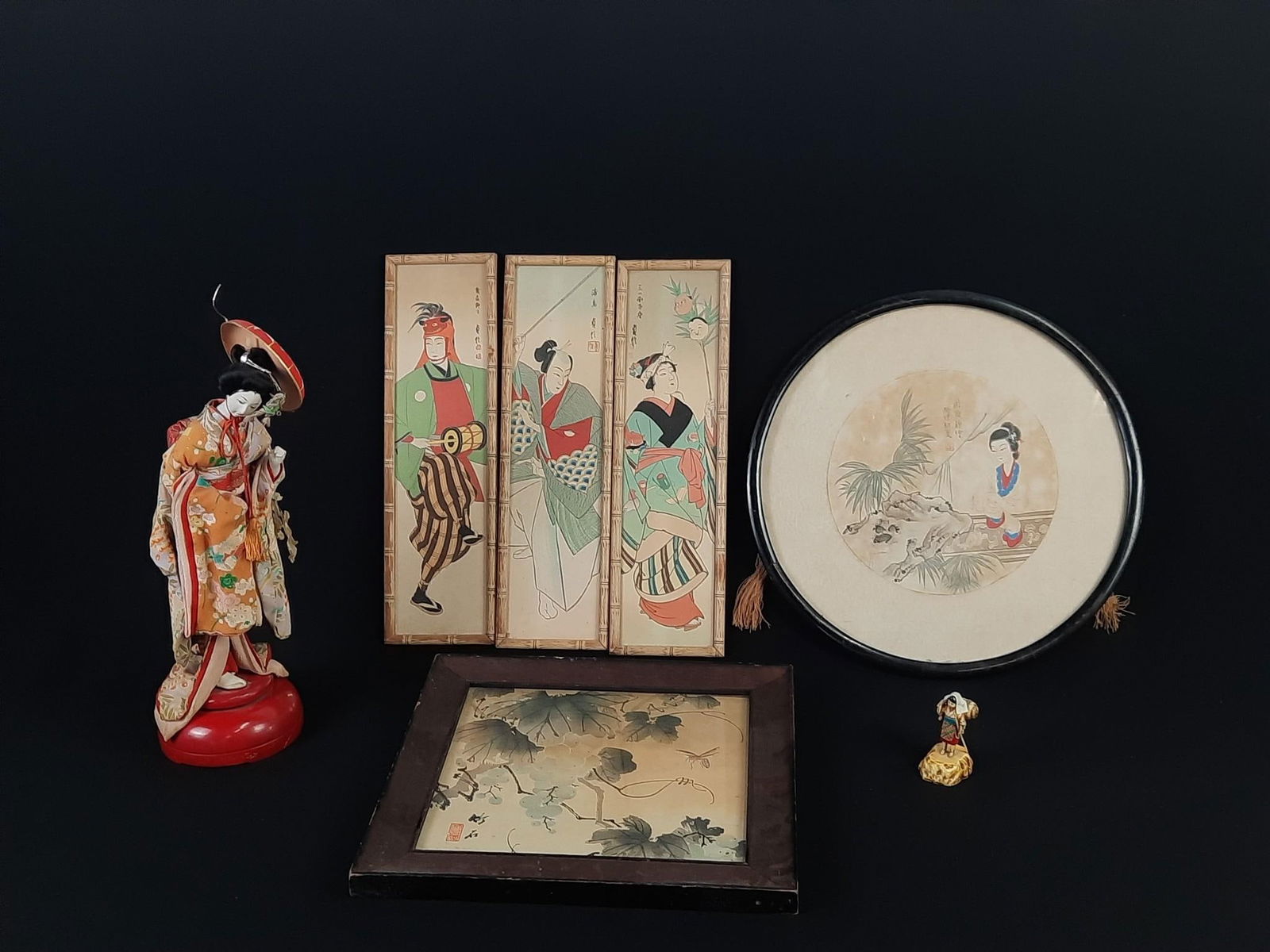 7 Pcs Asian Art and Collectibles (1 of 6)