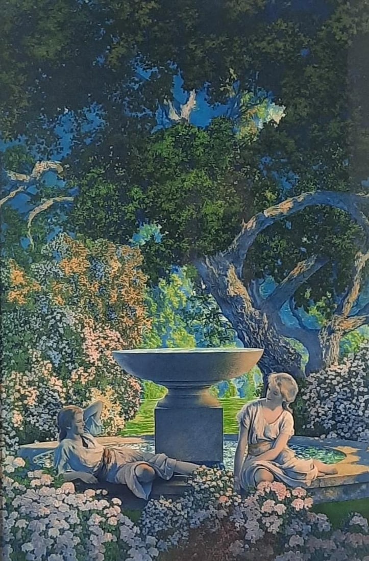 Maxfield Parrish "Reveries" Vintage Print (1 of 2)