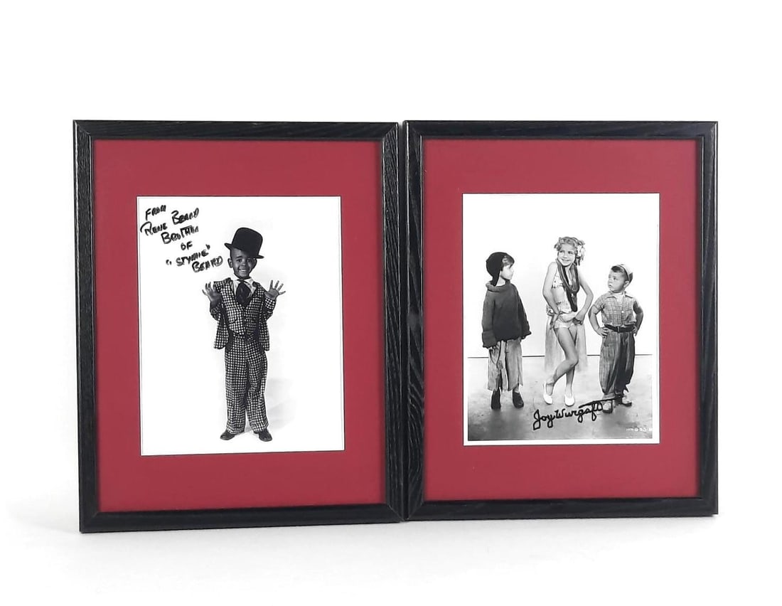 2 Little Rascals Autographs incl Joy Wurgaft (1 of 3)