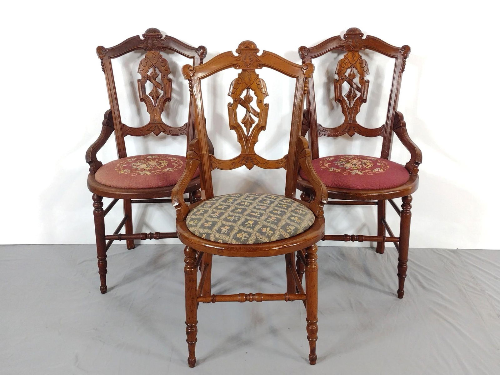 Three Victorian Side Chairs (1 of 6)