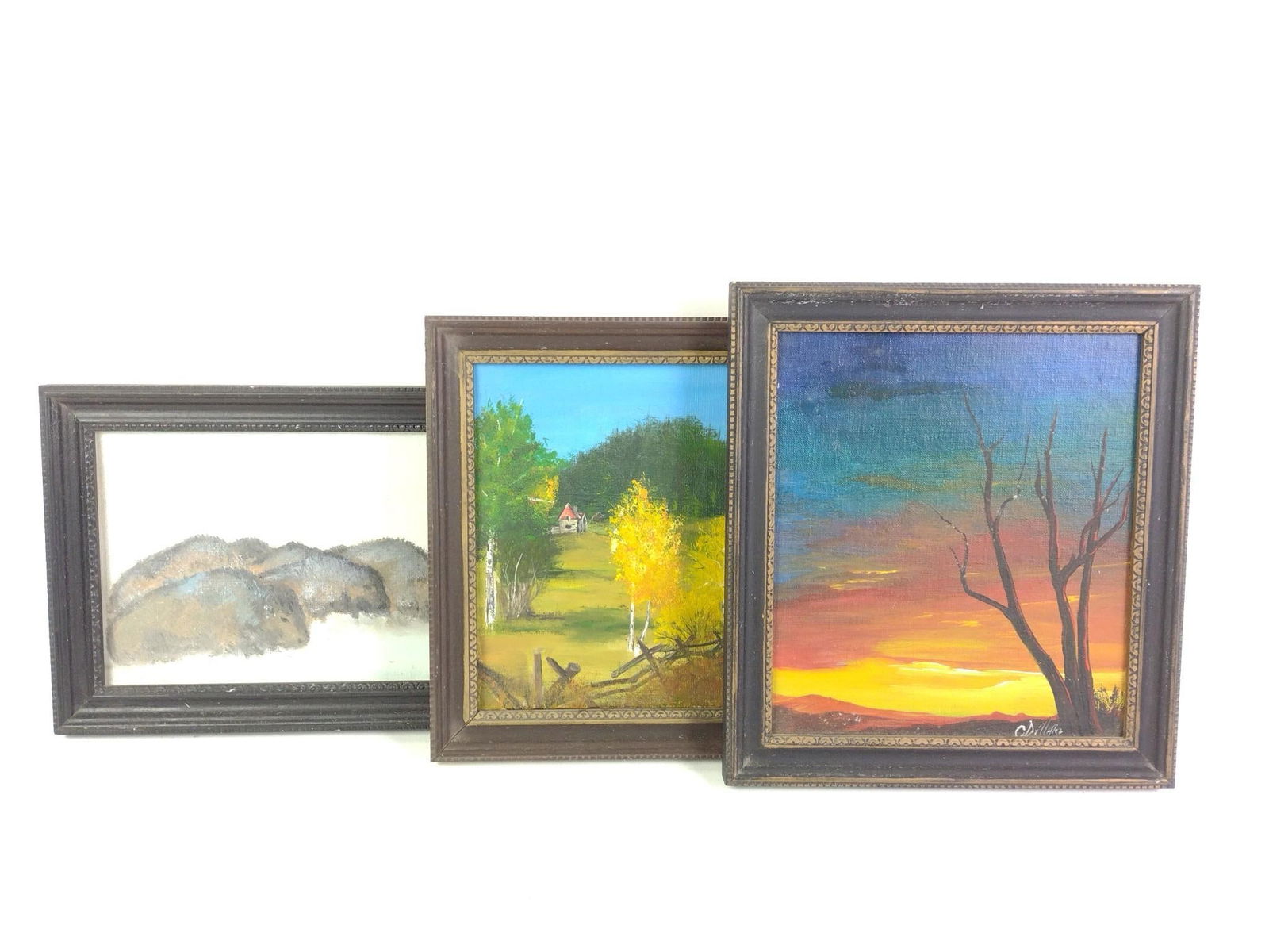 3 Landscape Paintings (1 of 7)