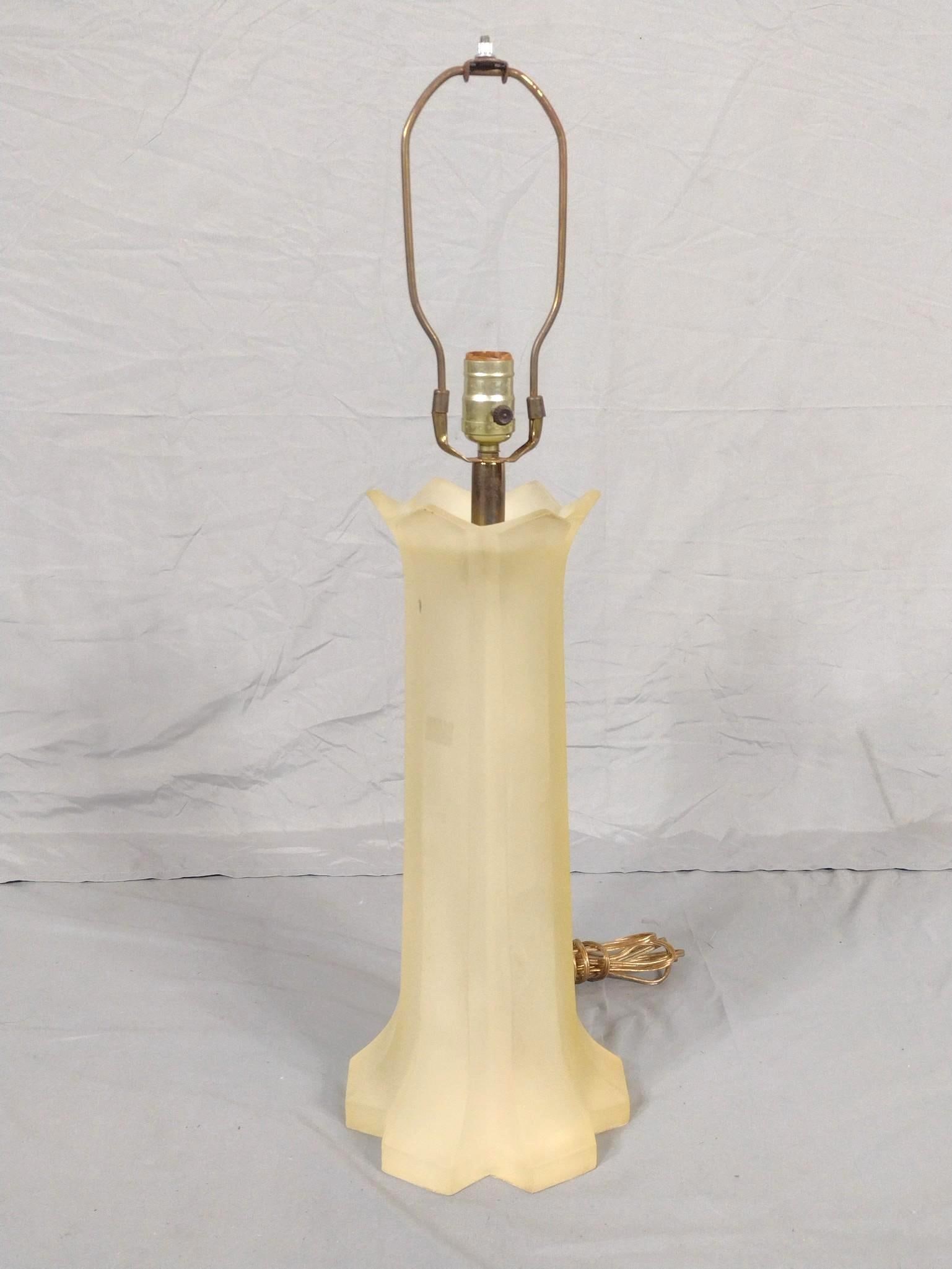 Paolo Gucci Frosted Resin Lamp (1 of 4)