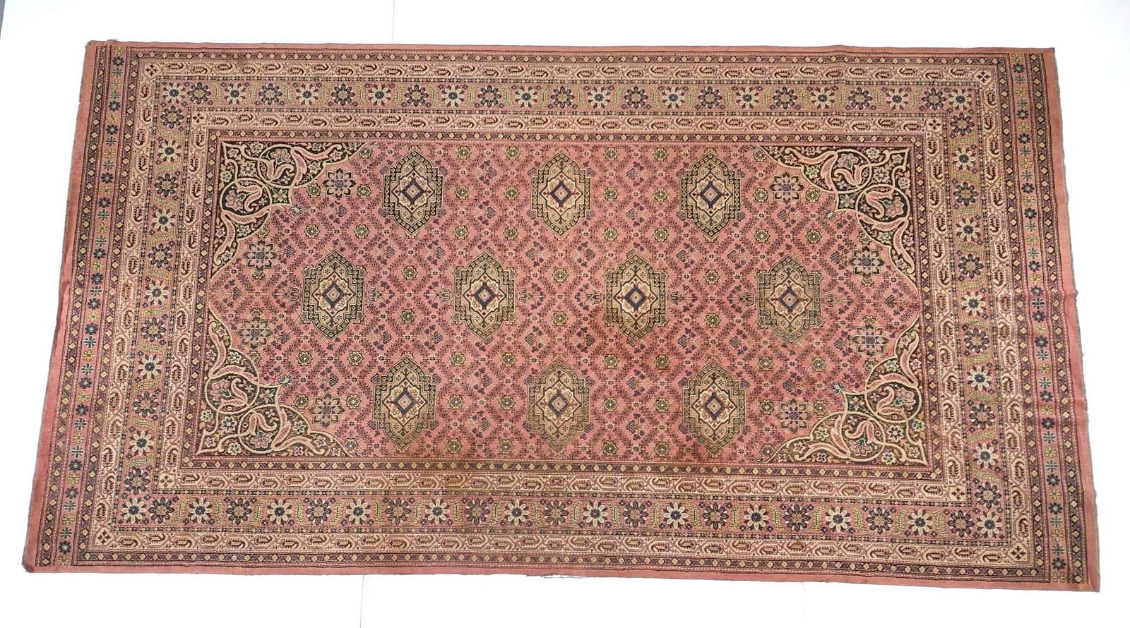 Vintage Tabriz Style Room Size Rug (1 of 6)
