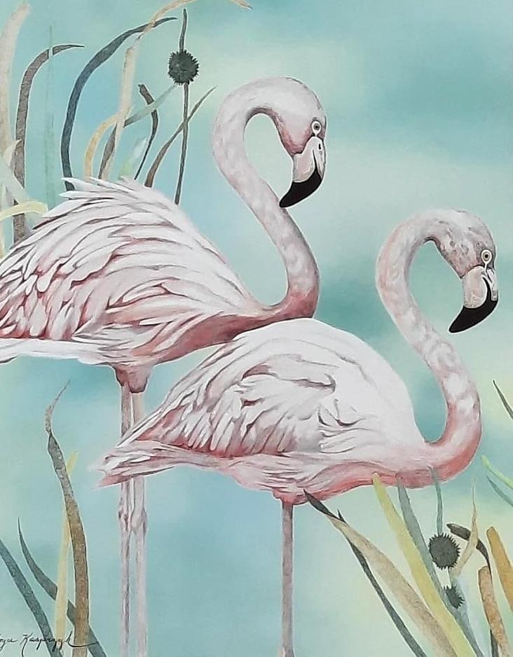Joyce Kasprzyk Flamingo Print (1 of 3)
