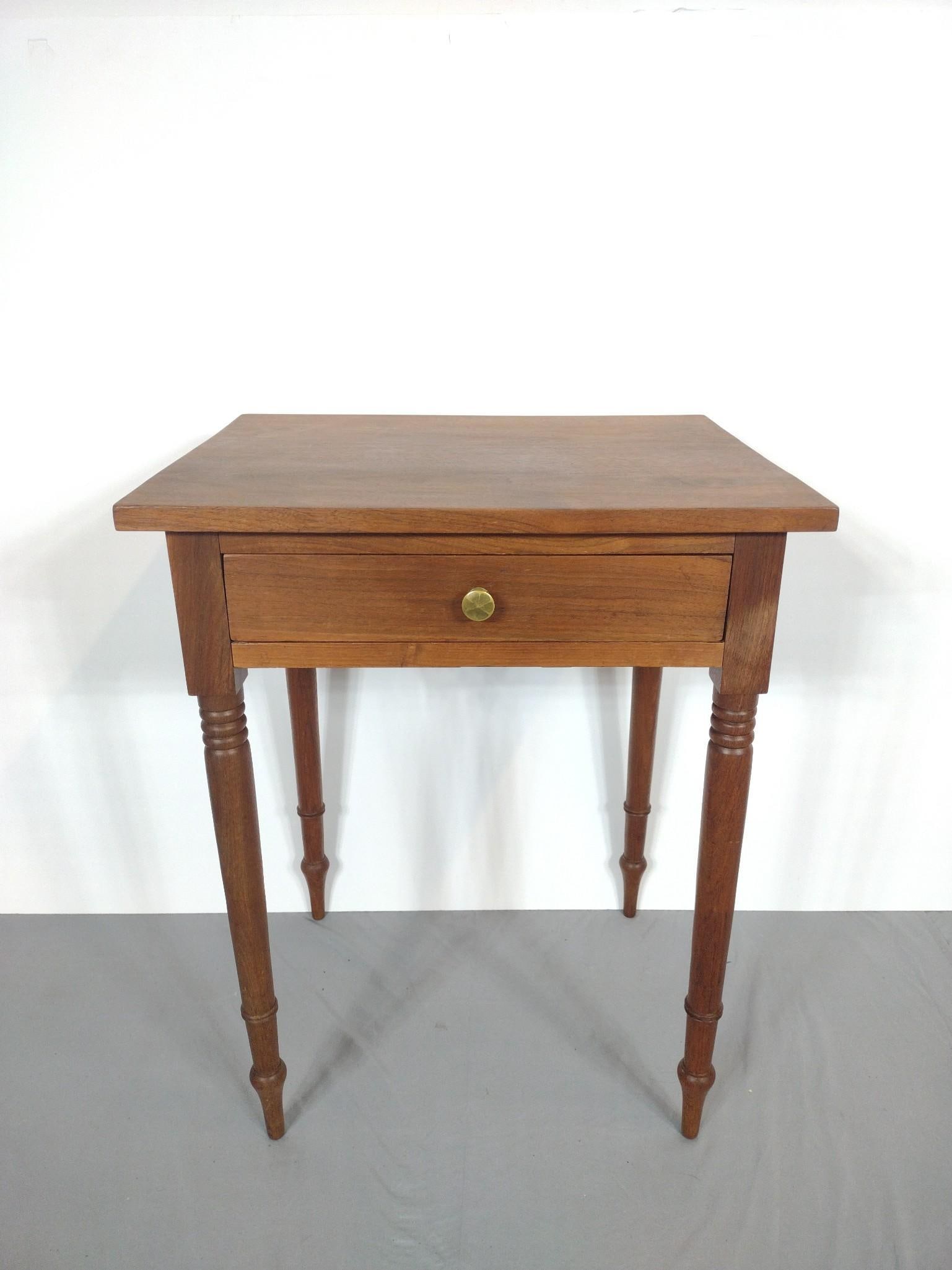 Single Drawer Work Table: NOT ELIGIBLE FOR IN-HOUSE SHIPPING. 22-1/2" wide X 18" deep X 28-3/4" high.