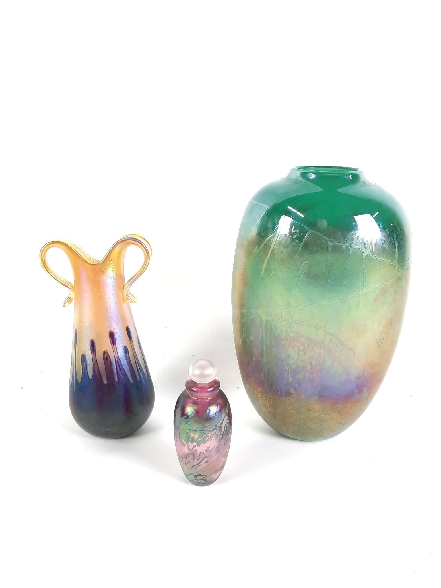 3 Pcs Iridescent Glass (1 of 4)