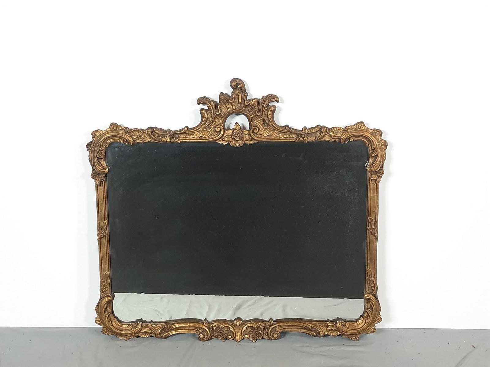 Antique Carved Frame Mirror (1 of 2)