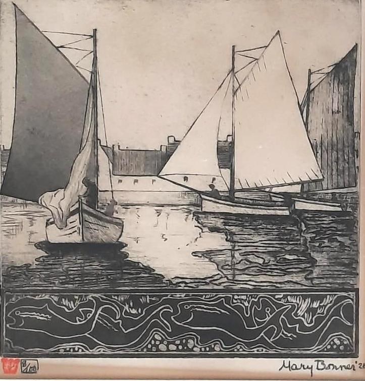 Mary Bonner Sailboat Ltd Ed Print (1 of 4)