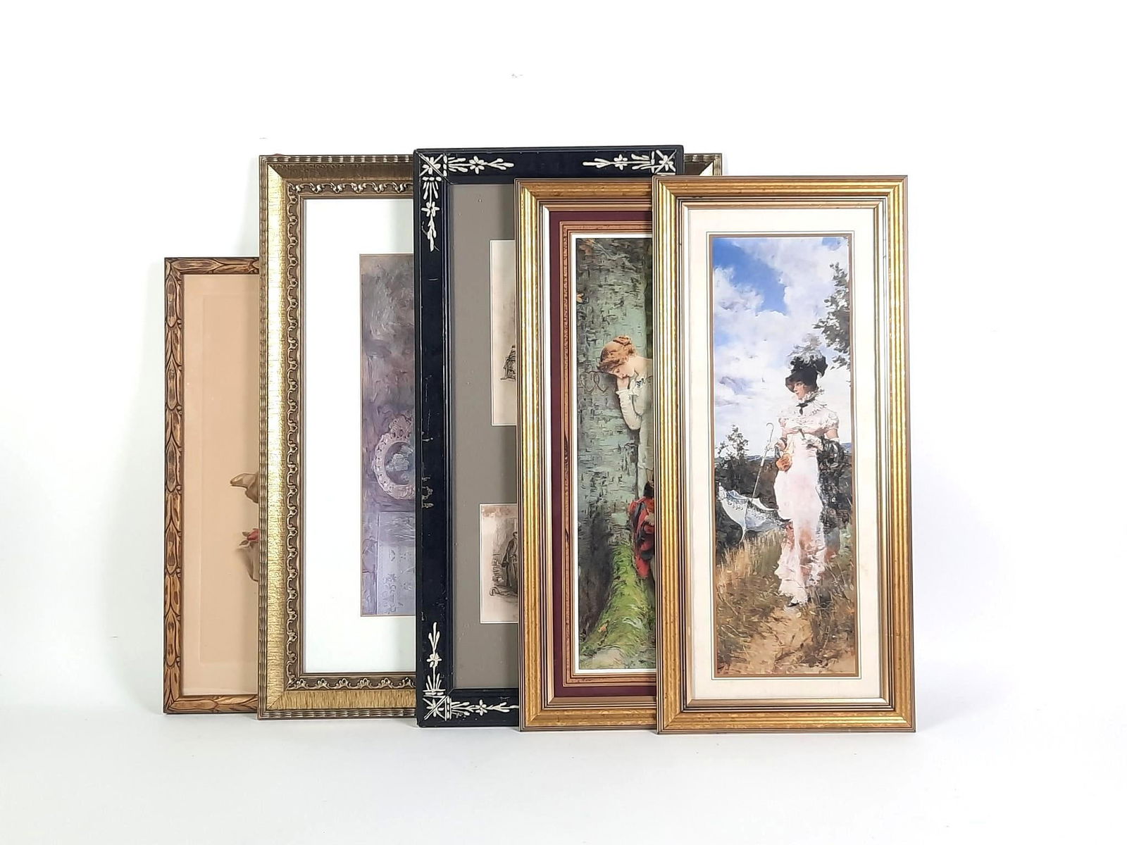 5 Vintage Prints incl The Message of the Roses (1 of 7)