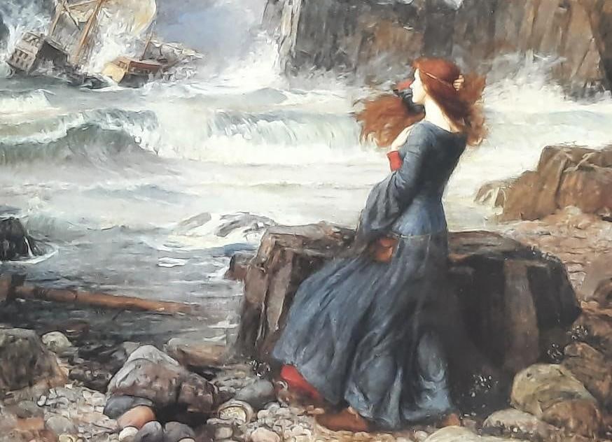 John William Waterhouse Woman by the Sea Print (1 of 3)