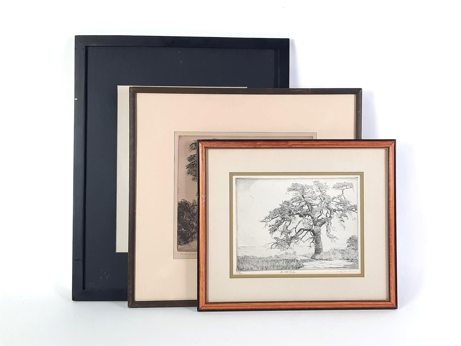 3 Signed Etchings (1 of 10)