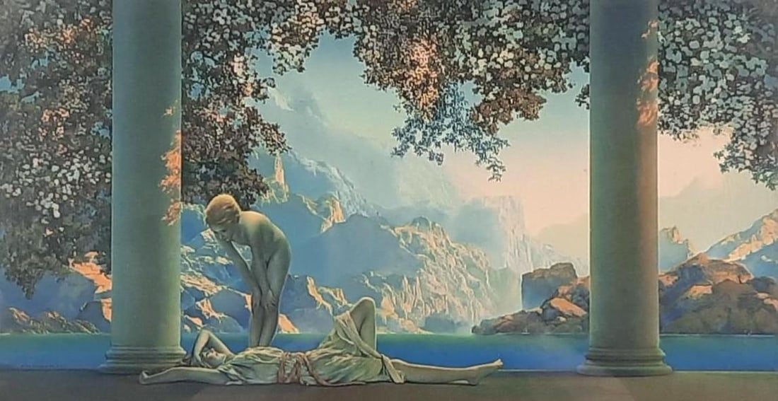 Maxfield Parrish “Daybreak" Framed Print (1 of 3)