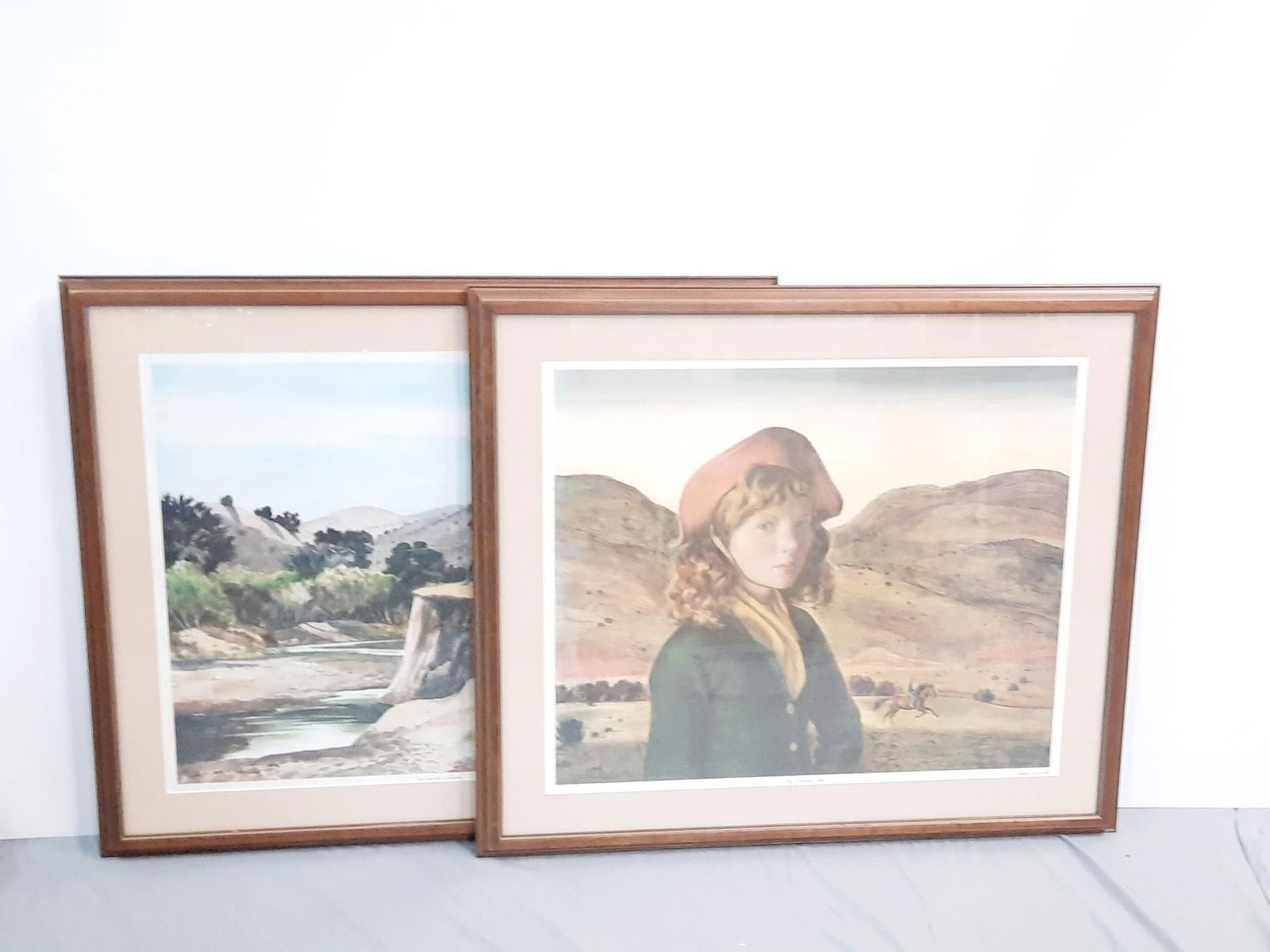 2 Peter Hurd Limited Edition Framed Prints (1 of 8)