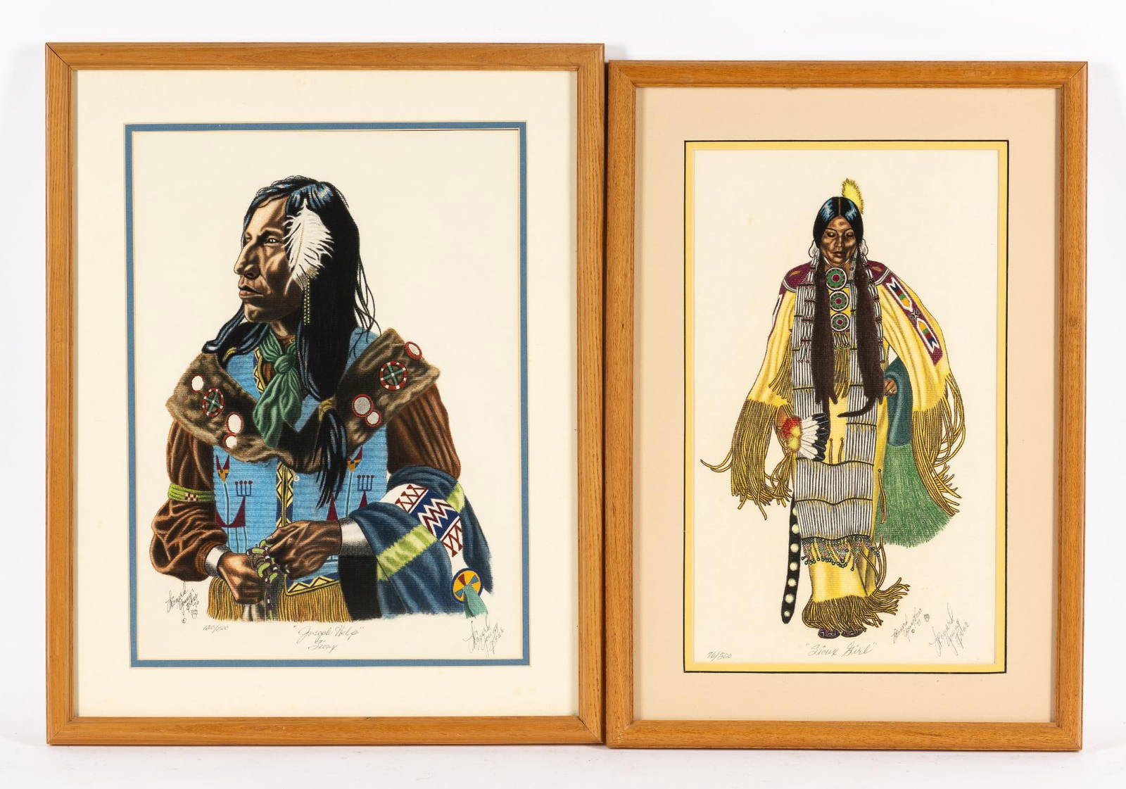 2 Leonard Young Bear Signed Lithographs Auction