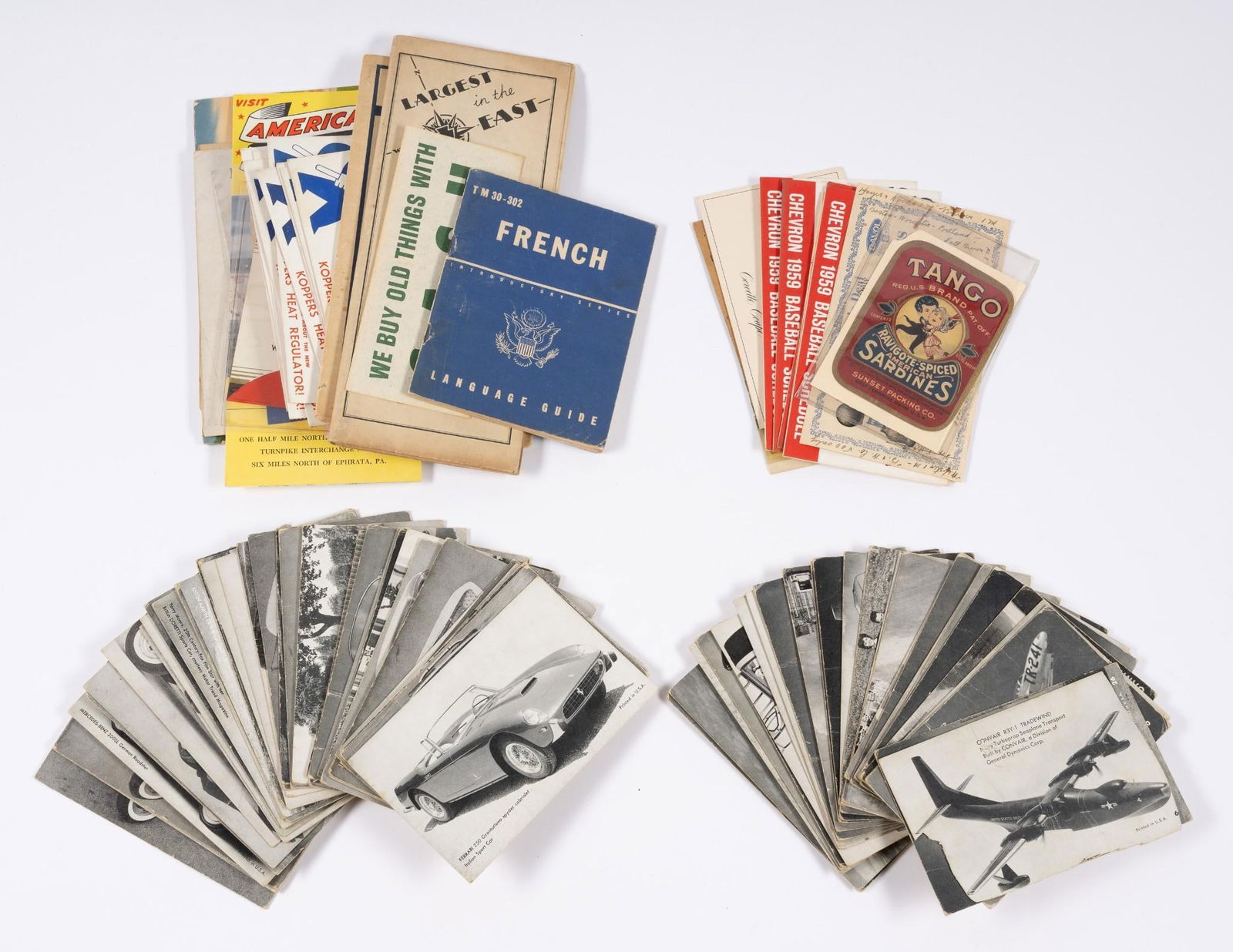 94 Pcs Automobile Memorabilia incl Road Maps (1 of 5)