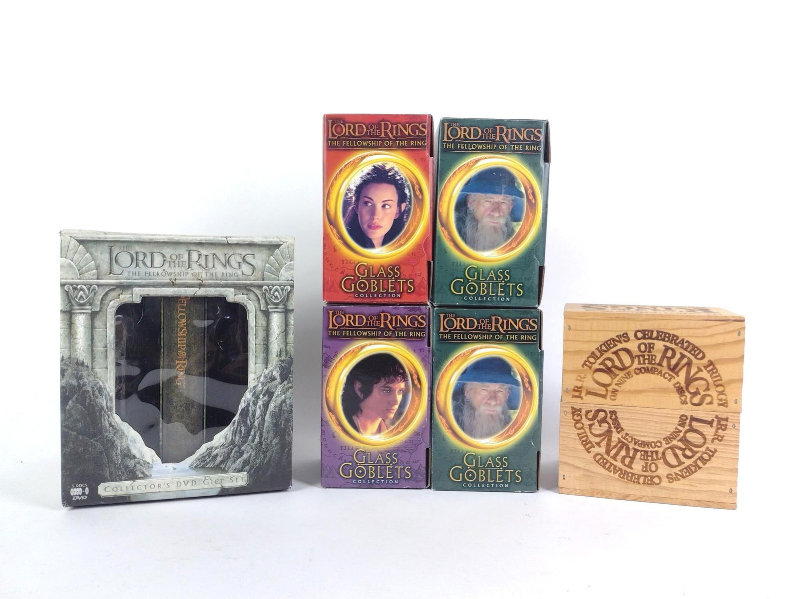 6 Lord of the Ring Collectibles incl DVD Collectors Set (1 of 8)