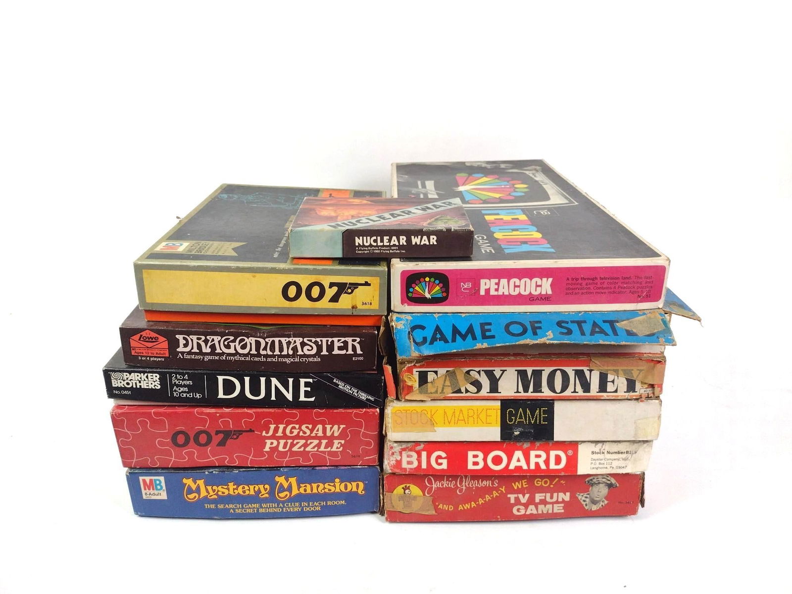 12 Vintage Games / Puzzles incl Jackie Gleason's TV Fun Game (1 of 4)