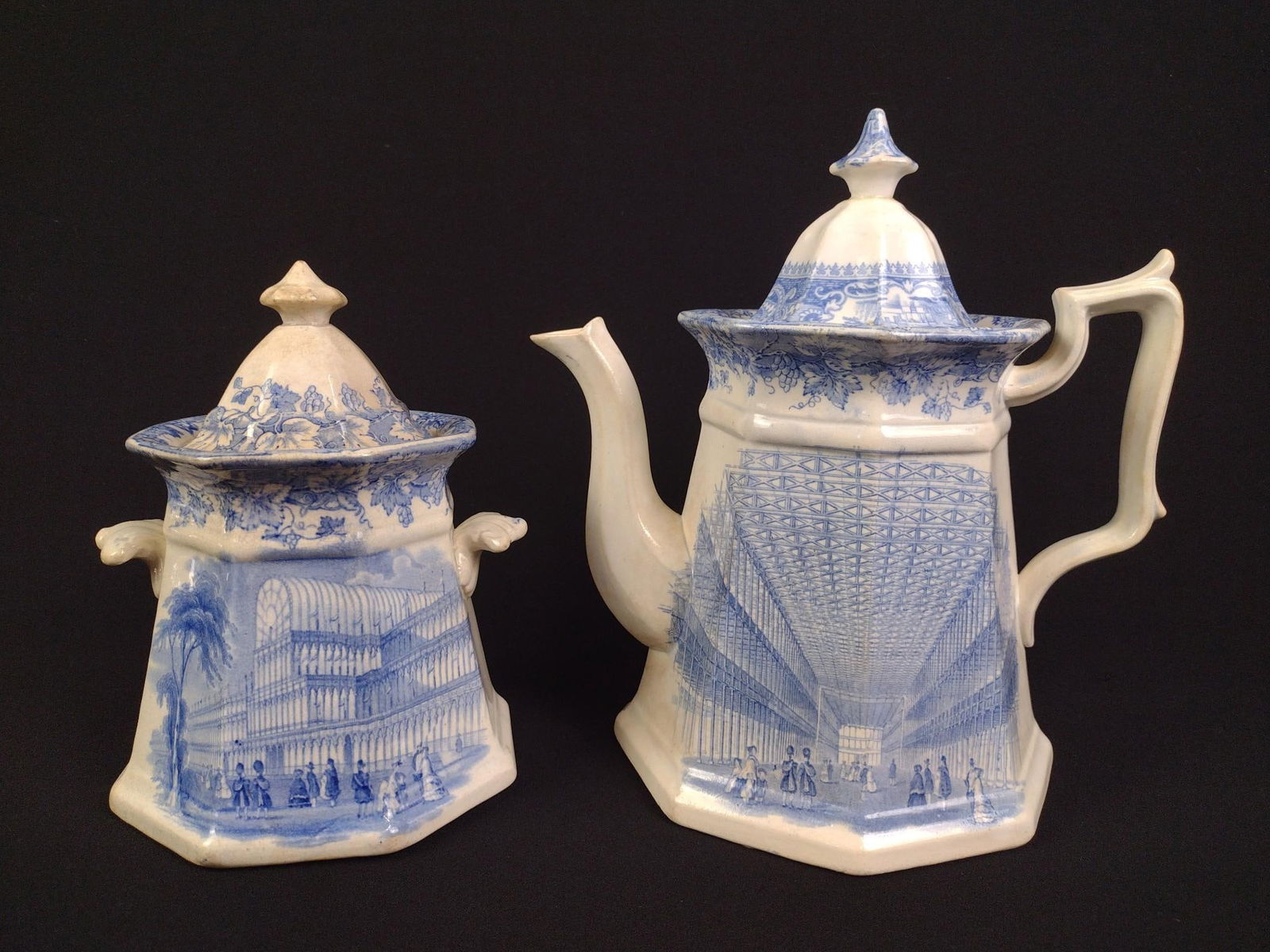 2 Pcs 1820s Transferware (1 of 3)