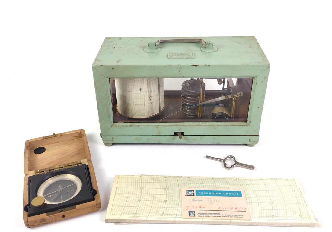 Stoppani Compass and Queen & Co Barograph (1 of 6)