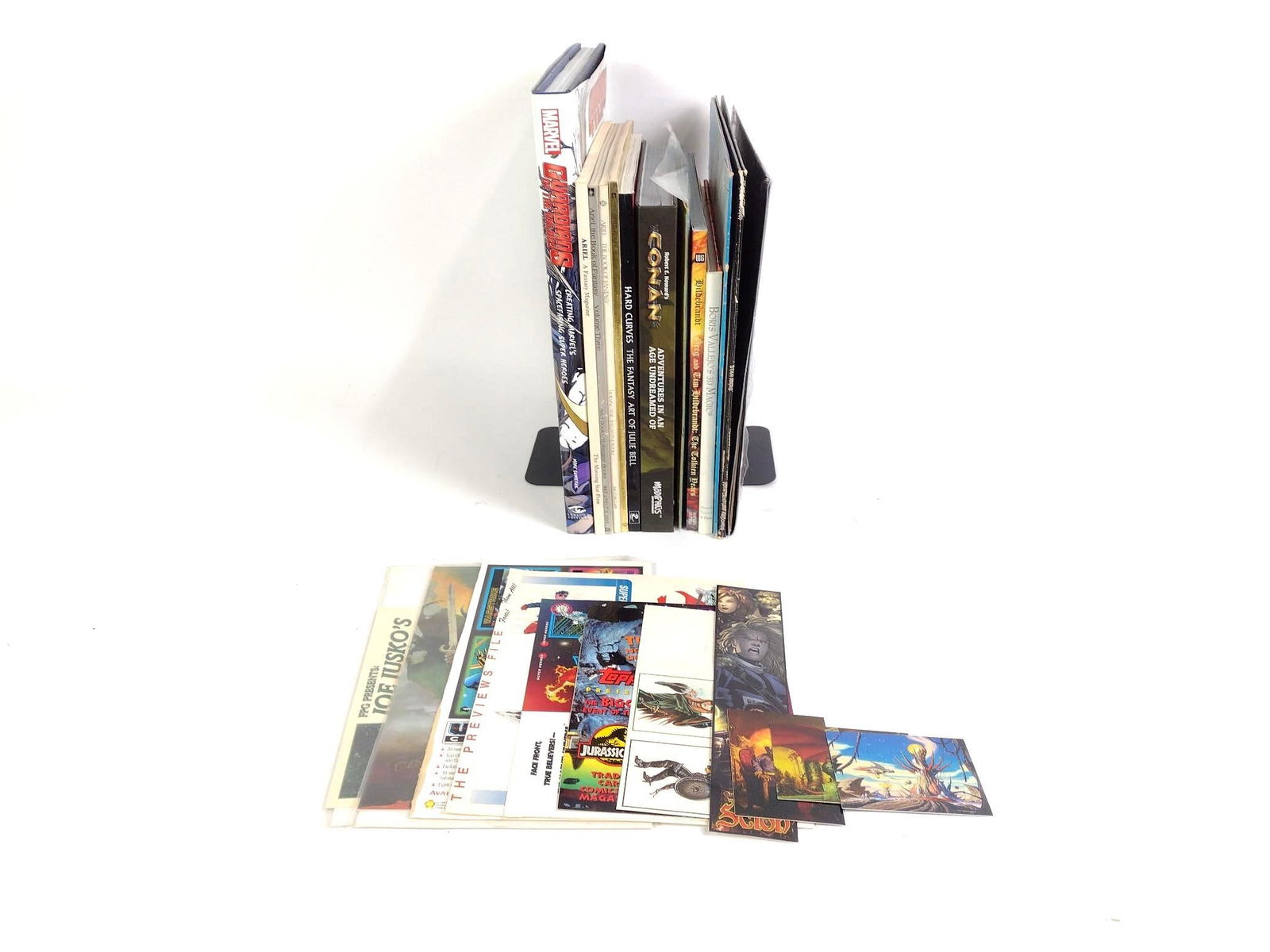 9 Fantasy Art / Comic Books, Records, and Trading Cards (1 of 5)