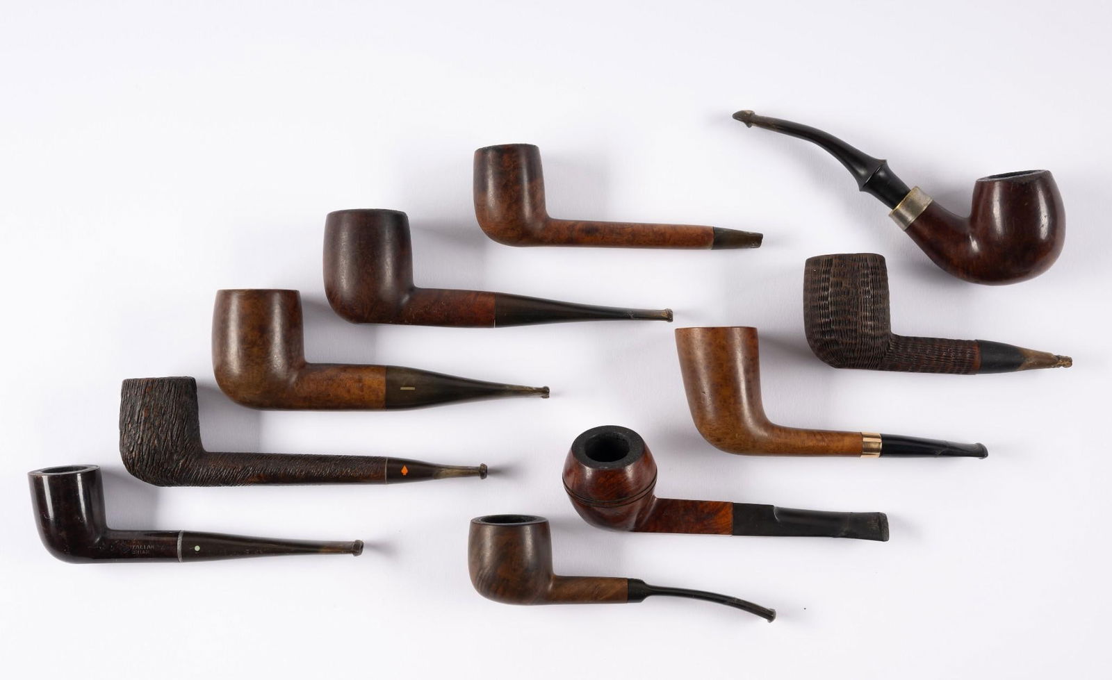 10 Pipes incl Algbrian Briar (1 of 5)