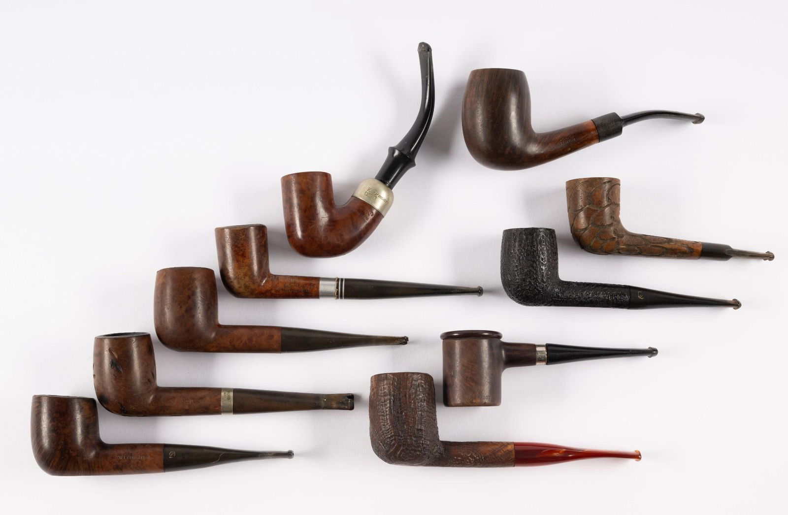 10 Pipes incl Delchester Made in England (1 of 8)