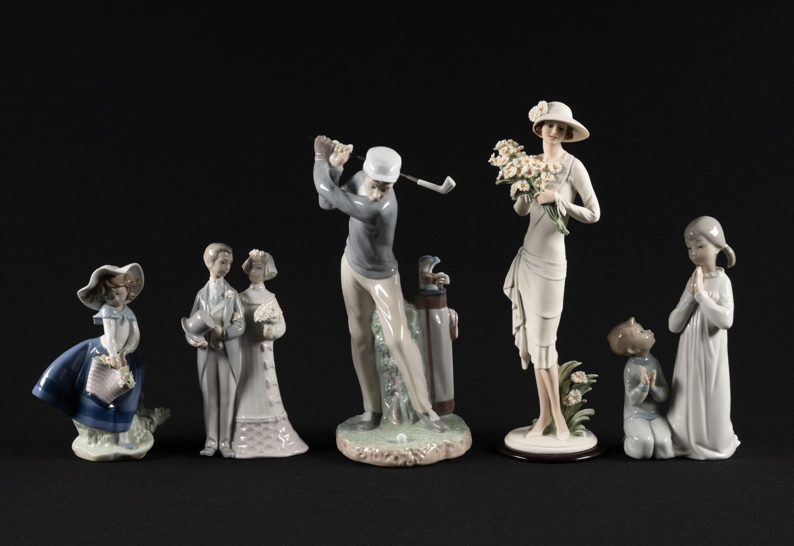 5 Figurines incl Lladro and Giuseppe Armani (1 of 12)