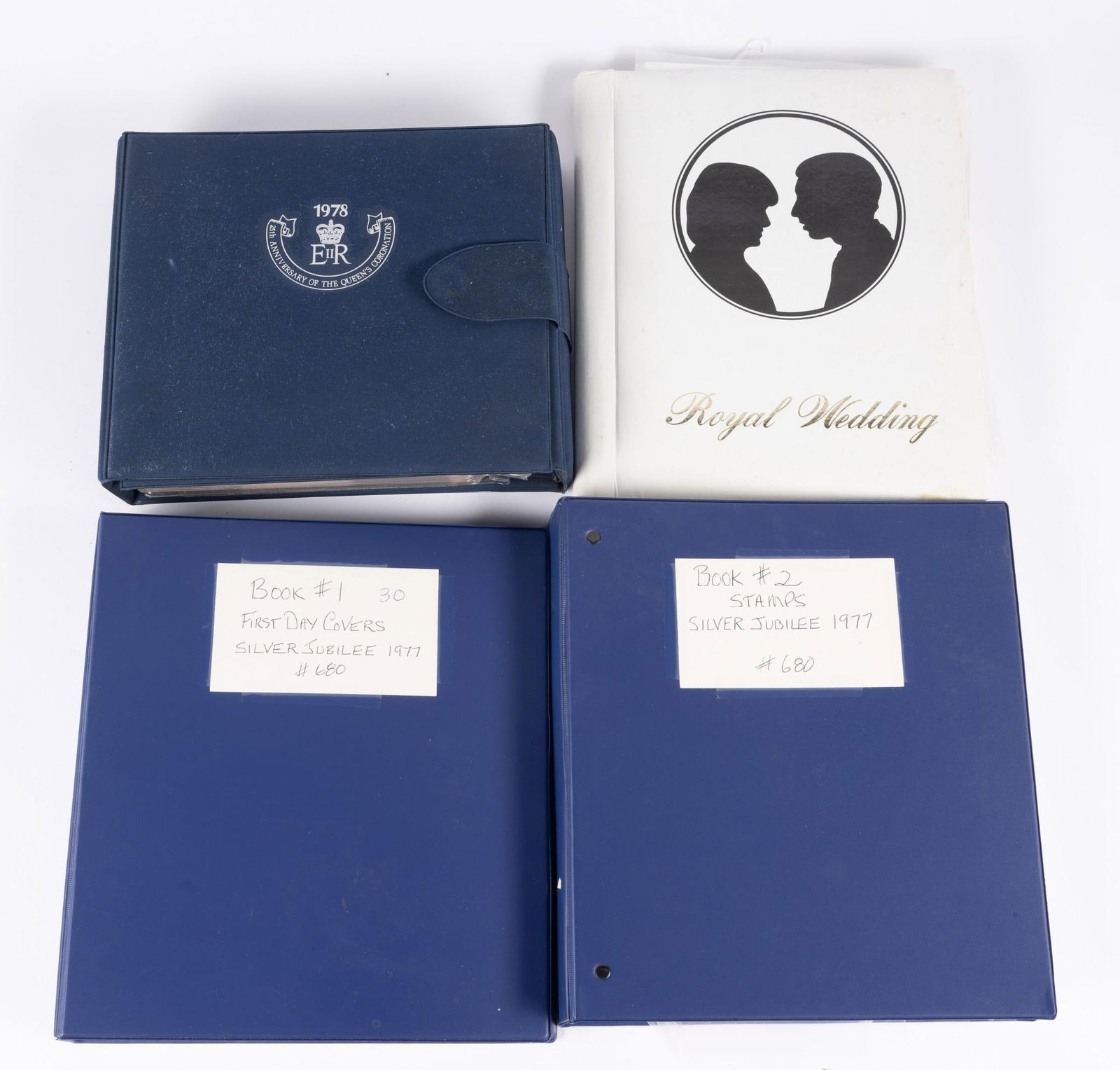 4 Royal Commemorative Stamp & Photo Albums (1 of 6)
