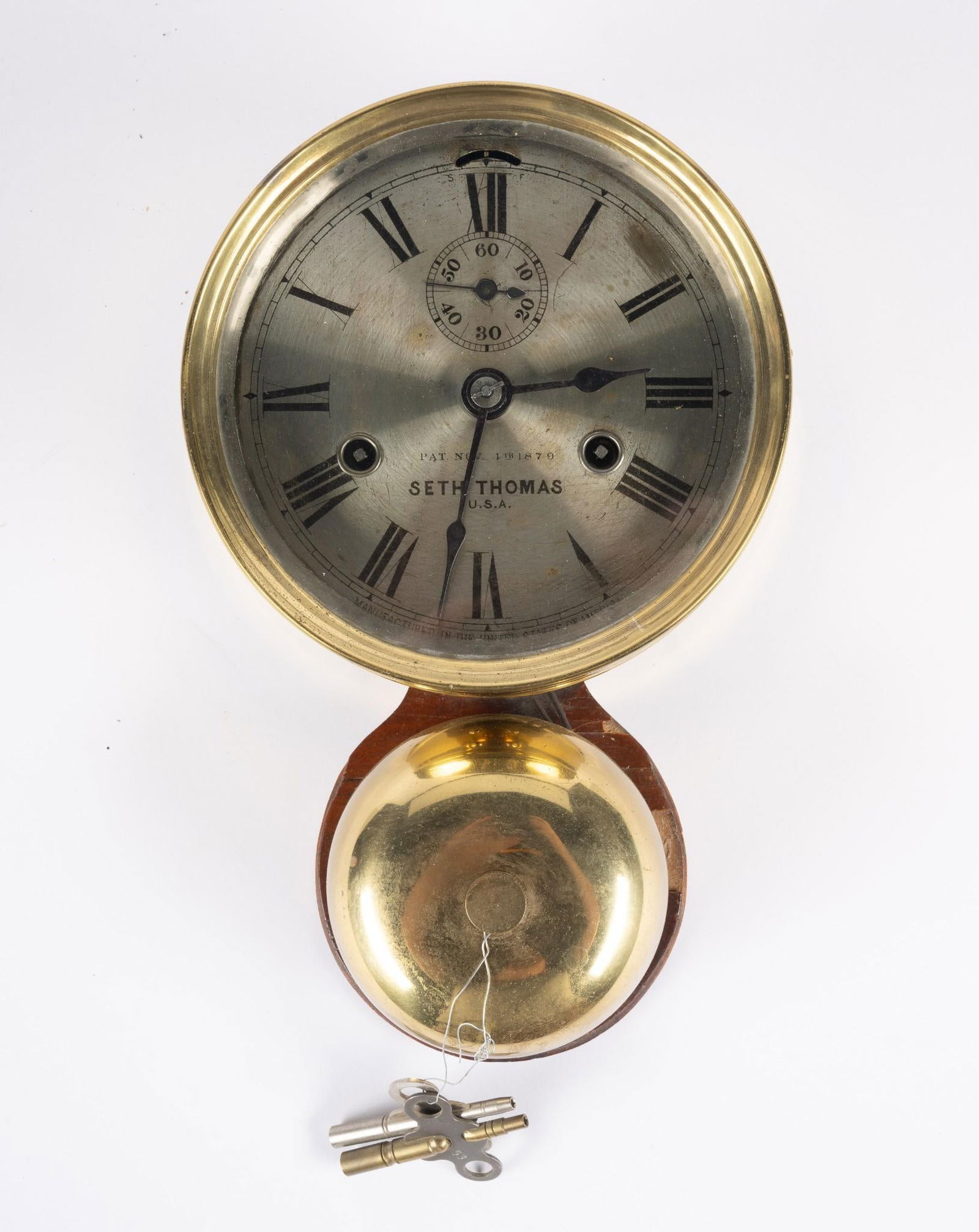 Seth Thomas Brass Ship’s Clock (1 of 3)