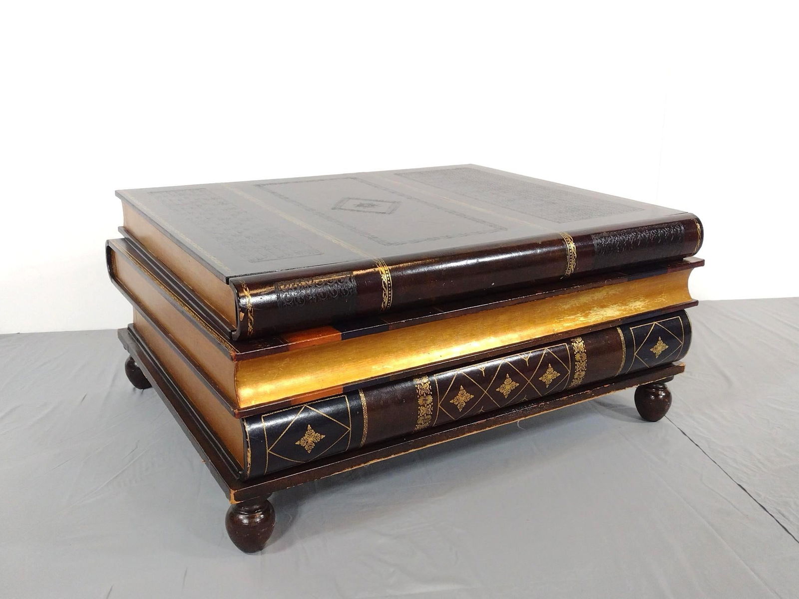 Maitland-Smith Leather Top Book Table (1 of 10)