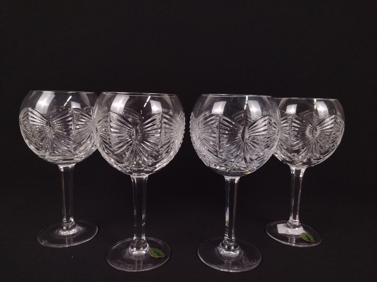 4 Waterford "Happiness" Goblets (1 of 6)