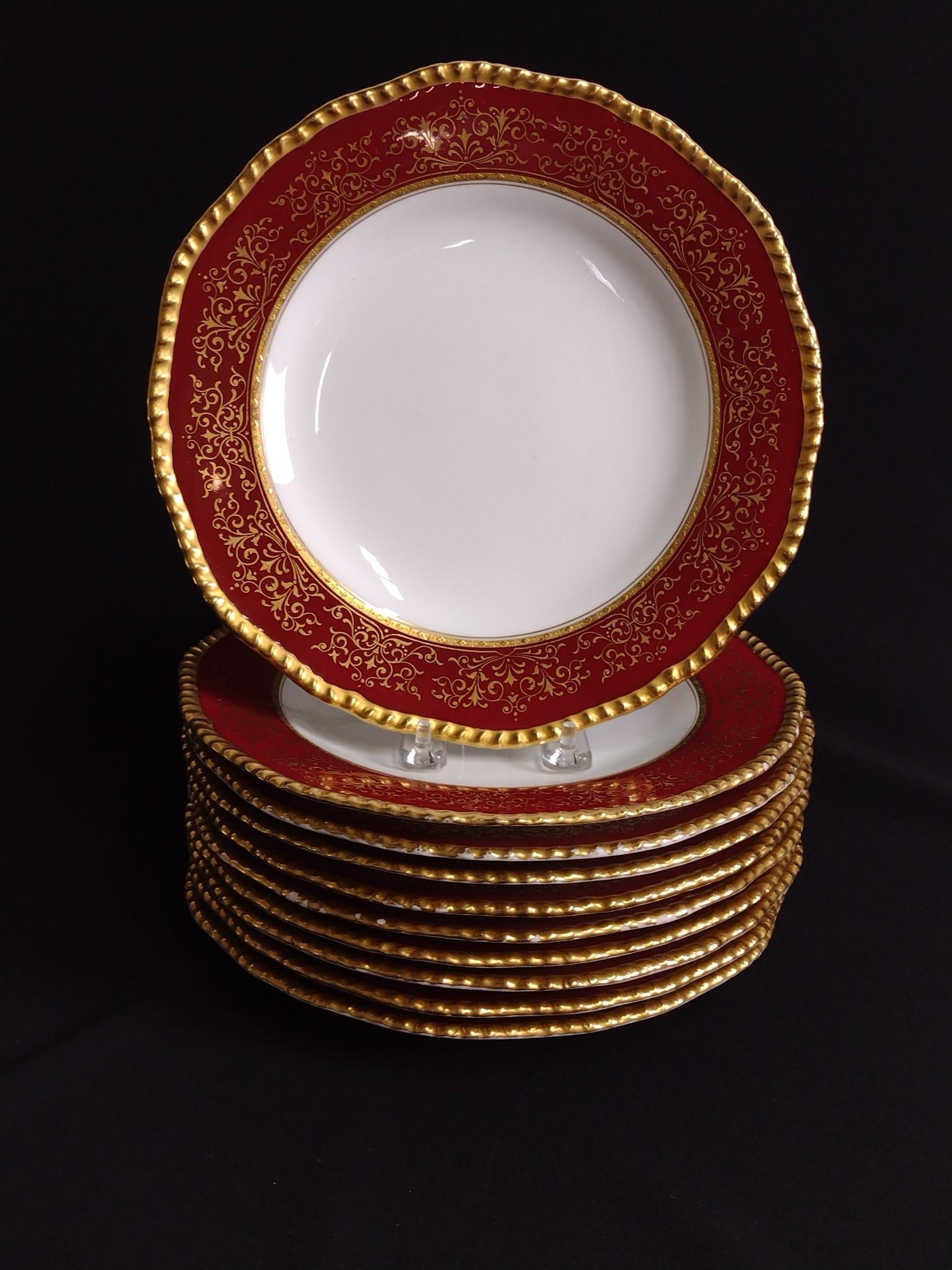 10 Coalport Plates (1 of 5)