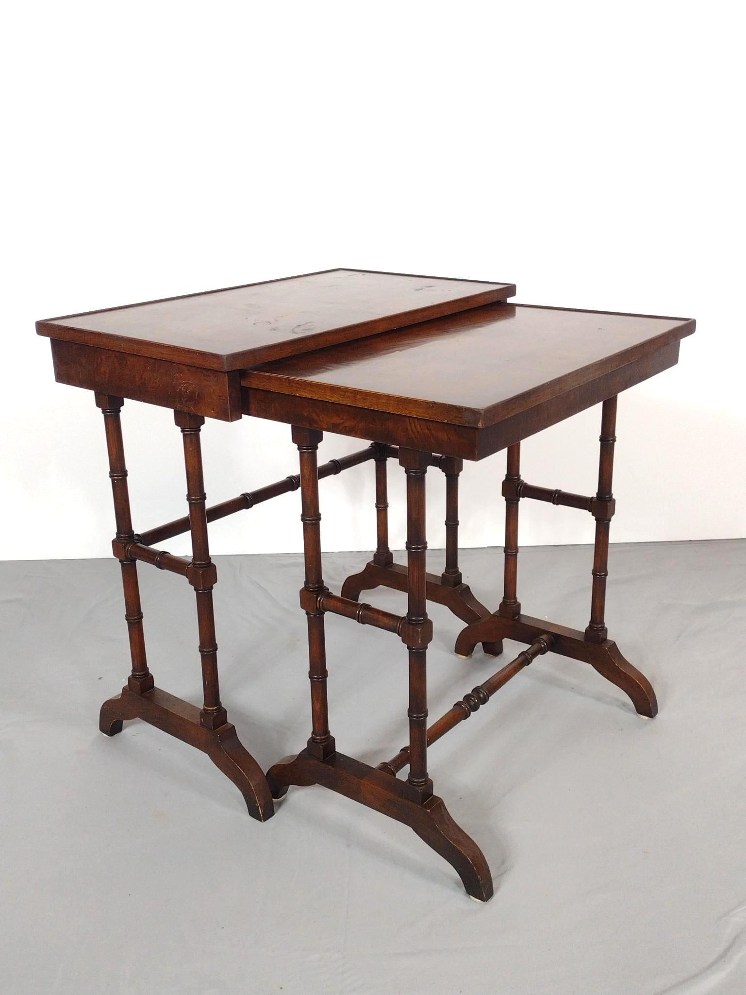 Pair Of Nesting Tables (1 of 6)