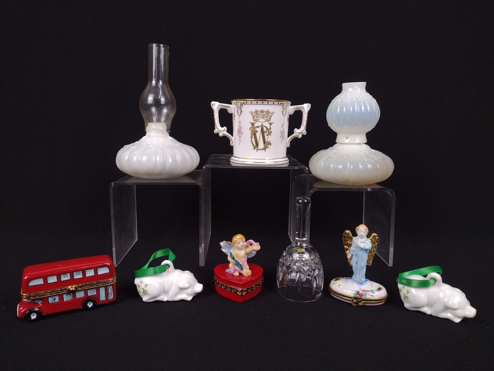 10 Pcs incl Trinket Boxes and Bells (1 of 10)