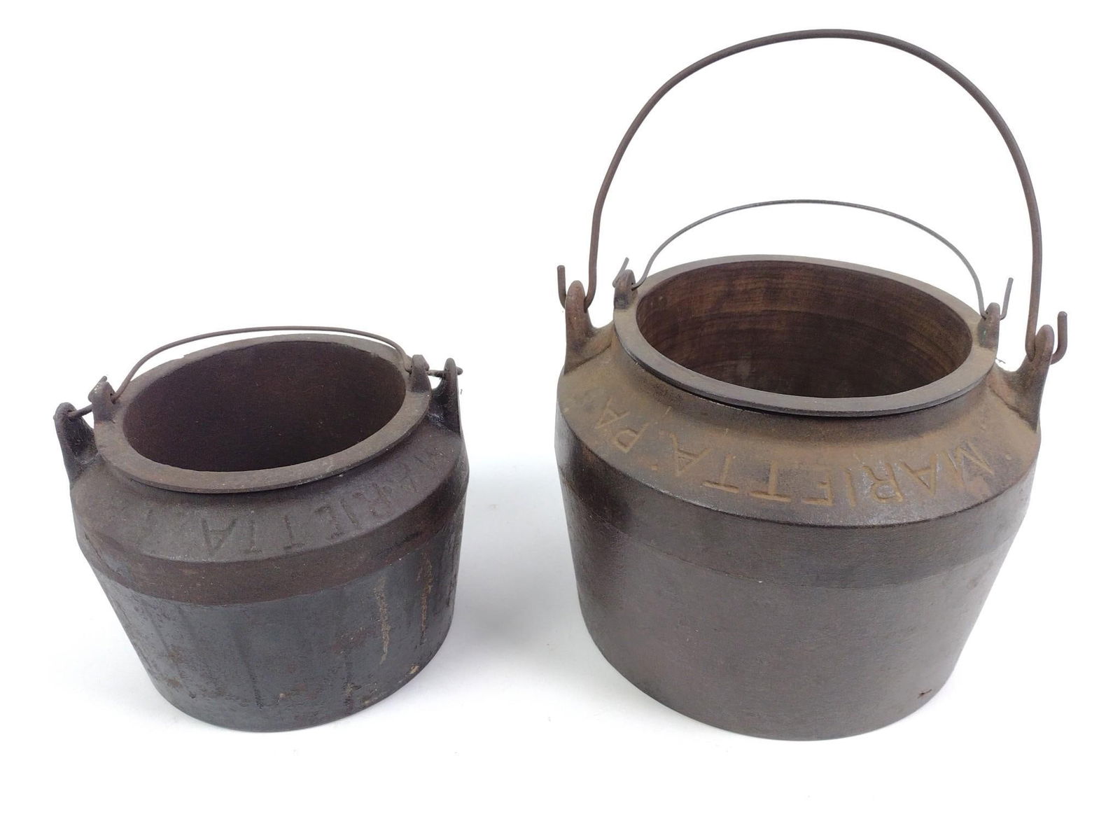 2 Cast Iron Glue Pots with Linings Marietta PA (1 of 6)