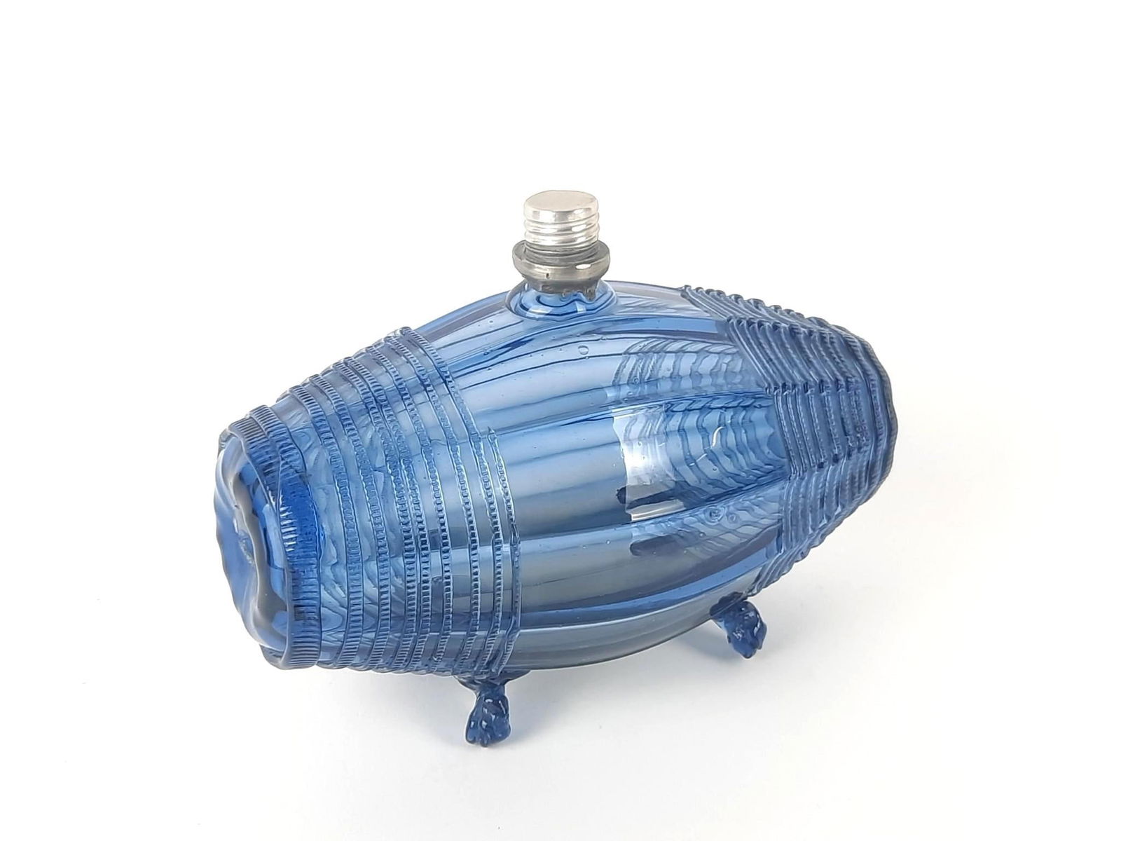Early Blown Glass Spirits Flask (1 of 3)