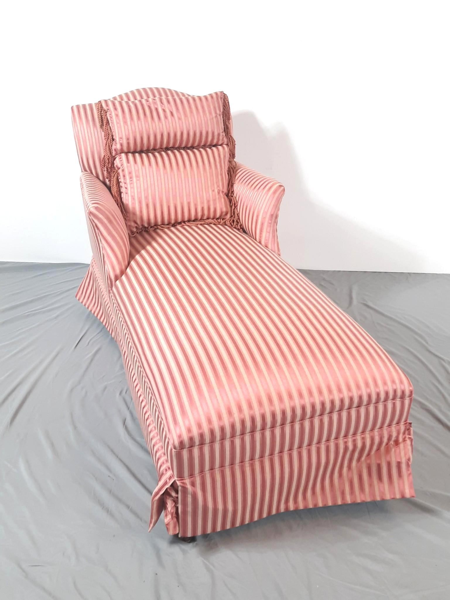 Vintage Upholstered Chaise (1 of 2)