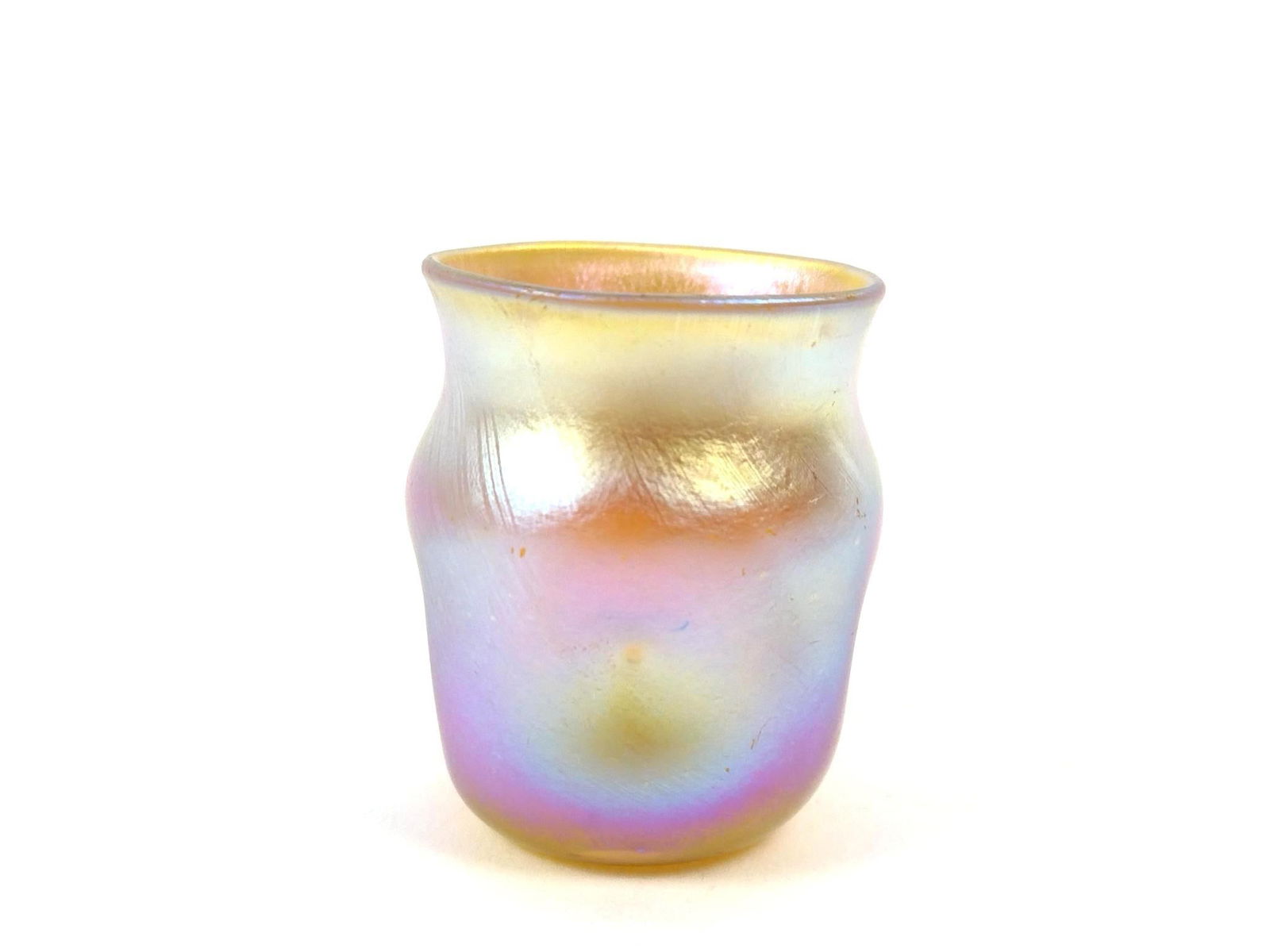 Tiffany Favrille Glass Toothpick Holder (1 of 4)
