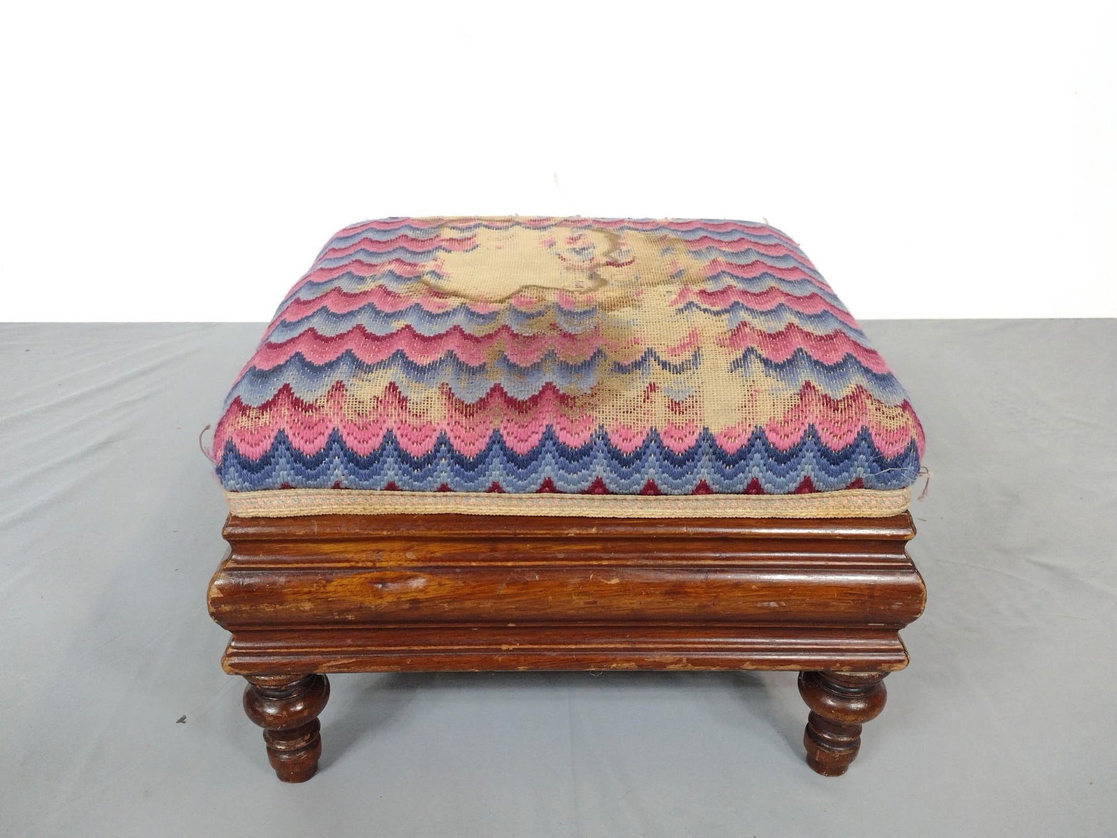 Antique Foot Stool (1 of 4)