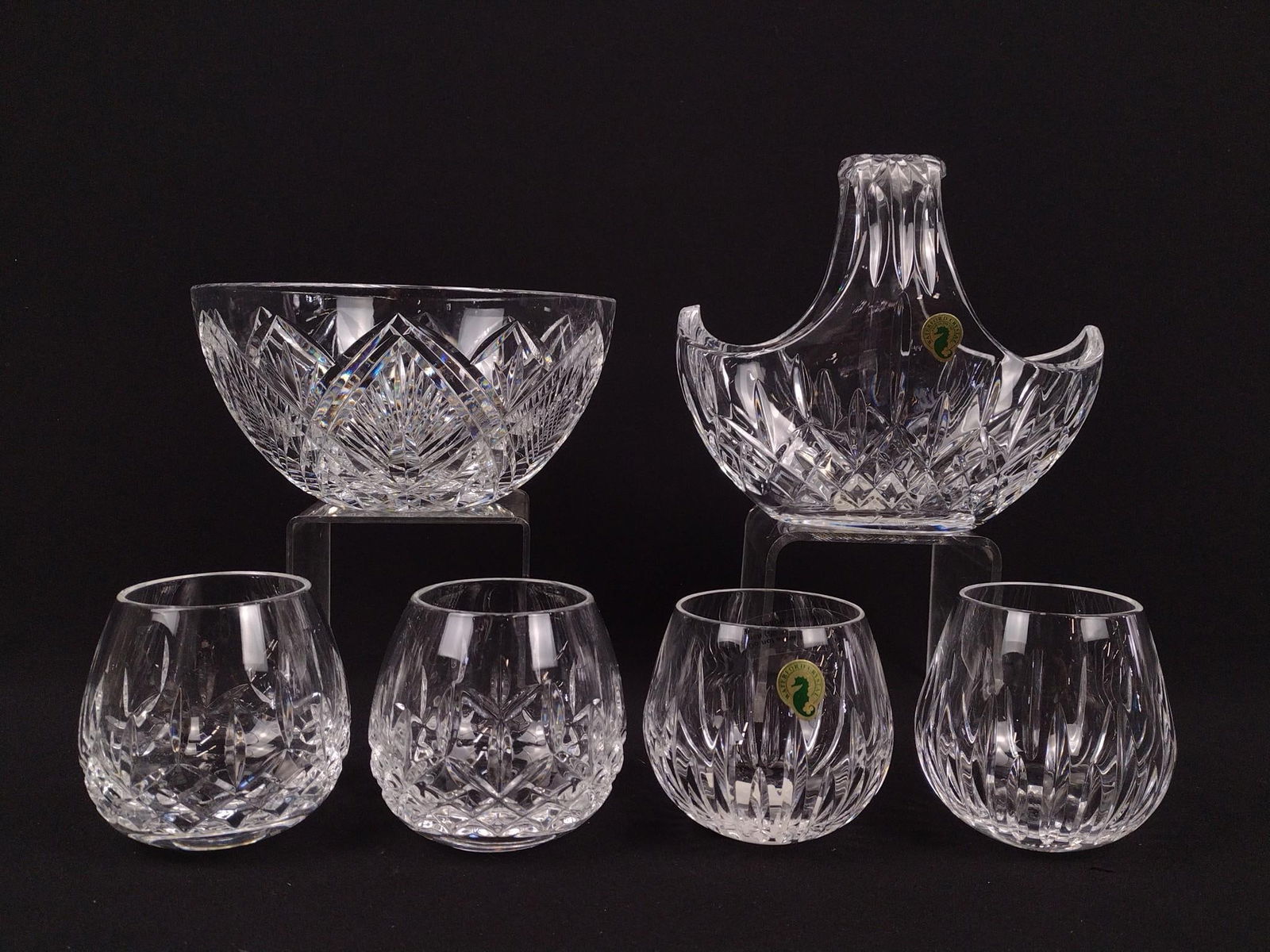 6 Pcs Waterford incl Votives (1 of 7)