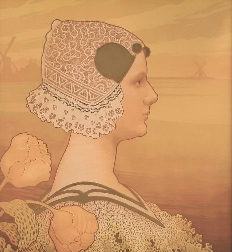 Paul Berthon "Queen Wilhelmina" Print (1 of 3)