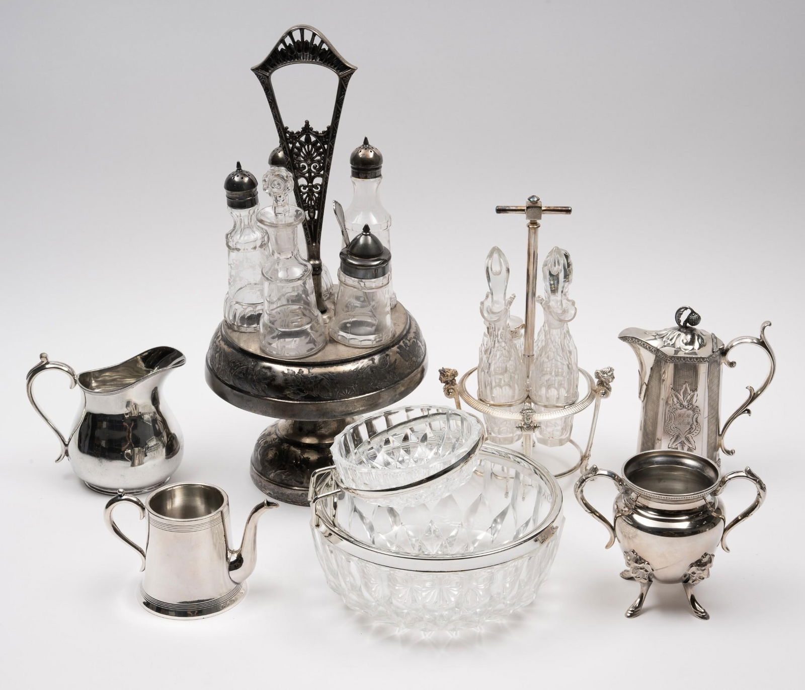 8 Pcs. Silverplate incl. Wilcox & Wagoner (1 of 6)