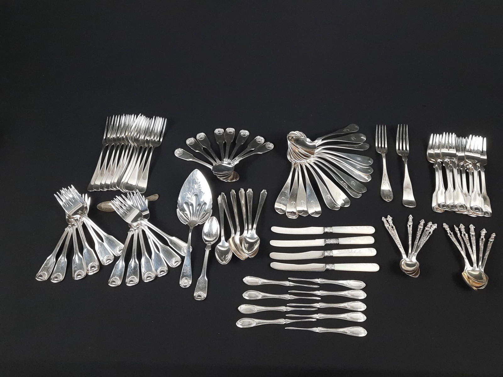 94 Pcs Silverplate Flatware (1 of 3)
